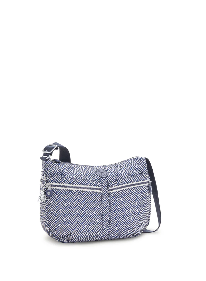 kipling Izellah Medium Crossbody Bags Urban Chevron,For Women