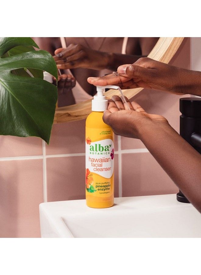 Alba Botanica Hawaiian Facial Cleanser Pore Purifying Pineapple Enzyme 8 Oz  - Image 5