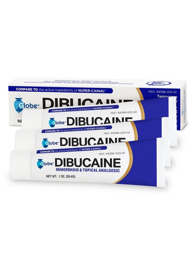 جلوب (عبوة من 3 قطع) مرهم جلوب ديبوكائين 1% لعلاج البواسير - 1 أونصة لتخفيف الخدر السريع وعلاج البواسير من الحكة والحرقان - Image 3