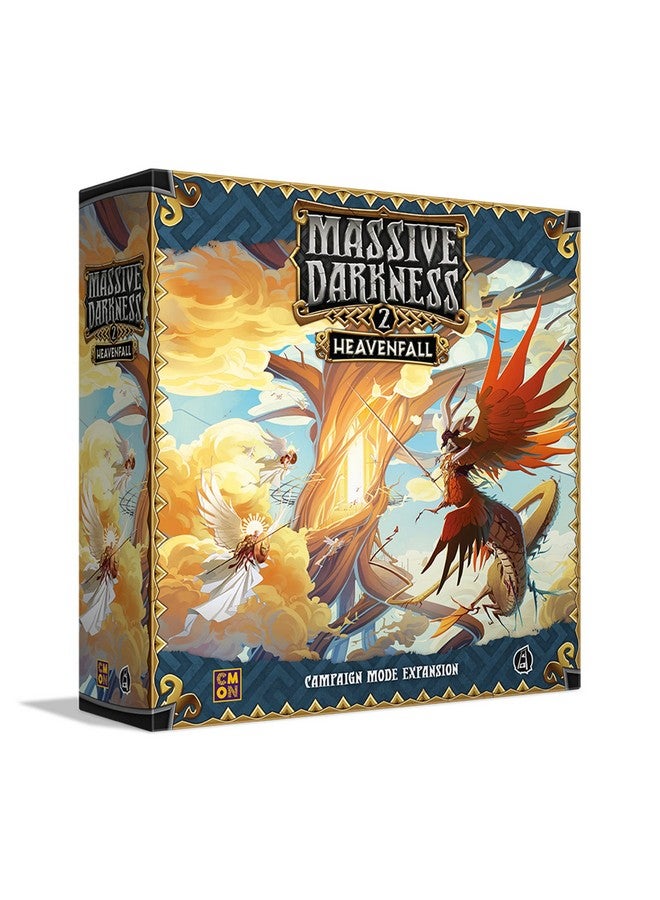 CMON Massive Darkness 2 Heavenfall Board Game Expansion | Tabletop Miniatures Game | Cooperative Strategy Game for Adults and Teens | Ages 14+ | 1-6 Players | Average Playtime 60 Minutes | Made by CMON - Image 1