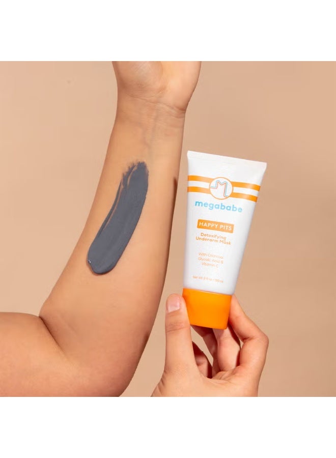 ميجا بابي قناع ميجابيب هابي بيتس لإزالة السموم من تحت الإبط 90 مل - Image 3