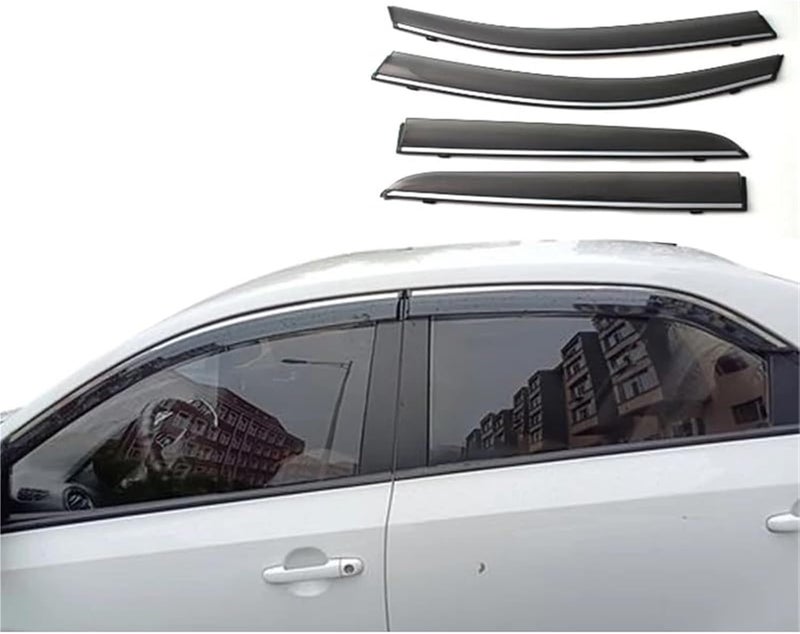 Wivplex Window Visor Deflector for Kia Pegas Soluto - Image 2