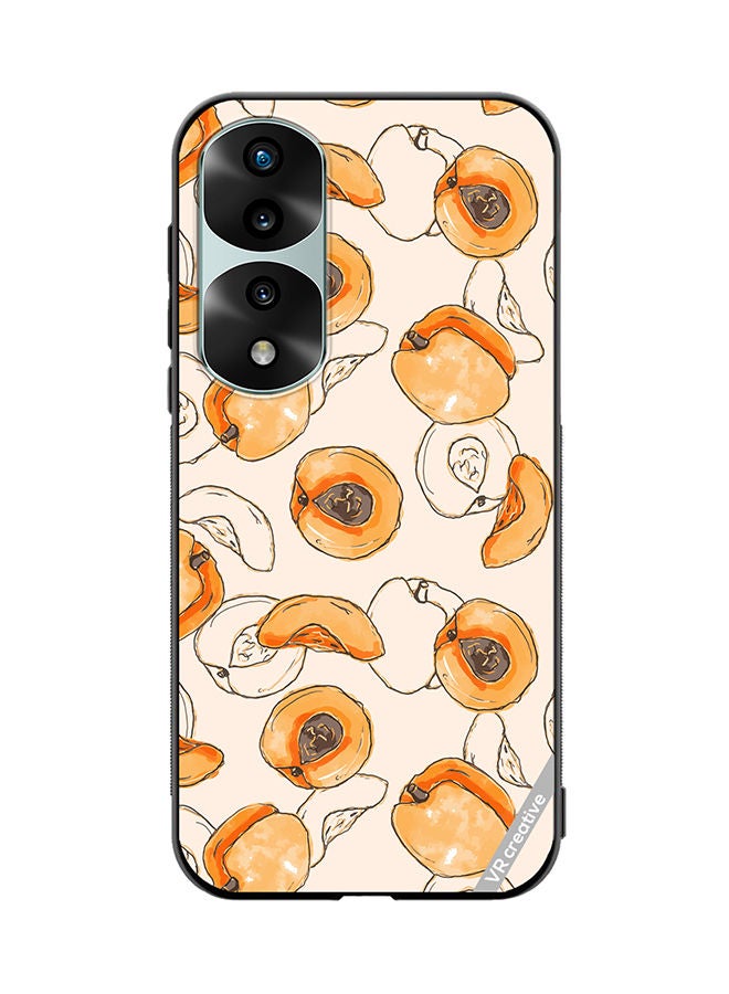 VR CREATIVE Protective Case Cover For Honor 70 Pro plus Appricot Design Multicolour - Image 1
