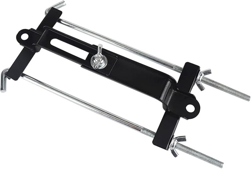 حامل بطارية سيارة معدني قابل للتعديل، رف تخزين سيارات، سعة تحمل قوية، ملحق سيارات - Image 1