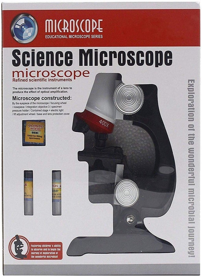 Microscope Real Educational Biological Microscope With Support Set  - Image 1