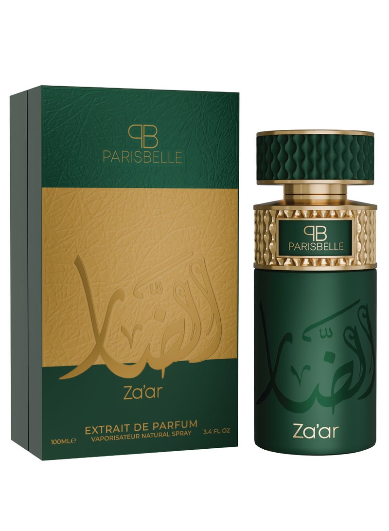 Parisbelle Zaar Oasis Collection Extrait De Parfum 100ml | Fruity-Spicy Unisex Scent with Peach, Vanilla & Amber - Image 2