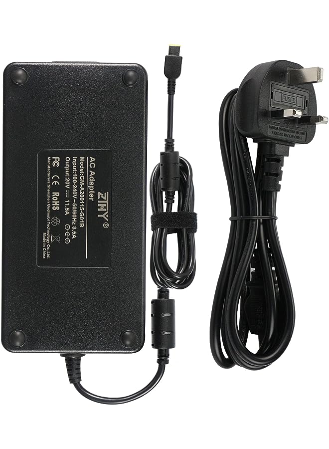 ZTHY 230W Slim Tip Ac Adapter Laptop Charger Replacement For Lenovo Ideapad Legion Y540 Y545 Y740 Y730 Y900 Y910 Y7000 Thinkpad P50 P51 P52 P53 P70 P71 W540 W541 T540P Power Supply - Image 1