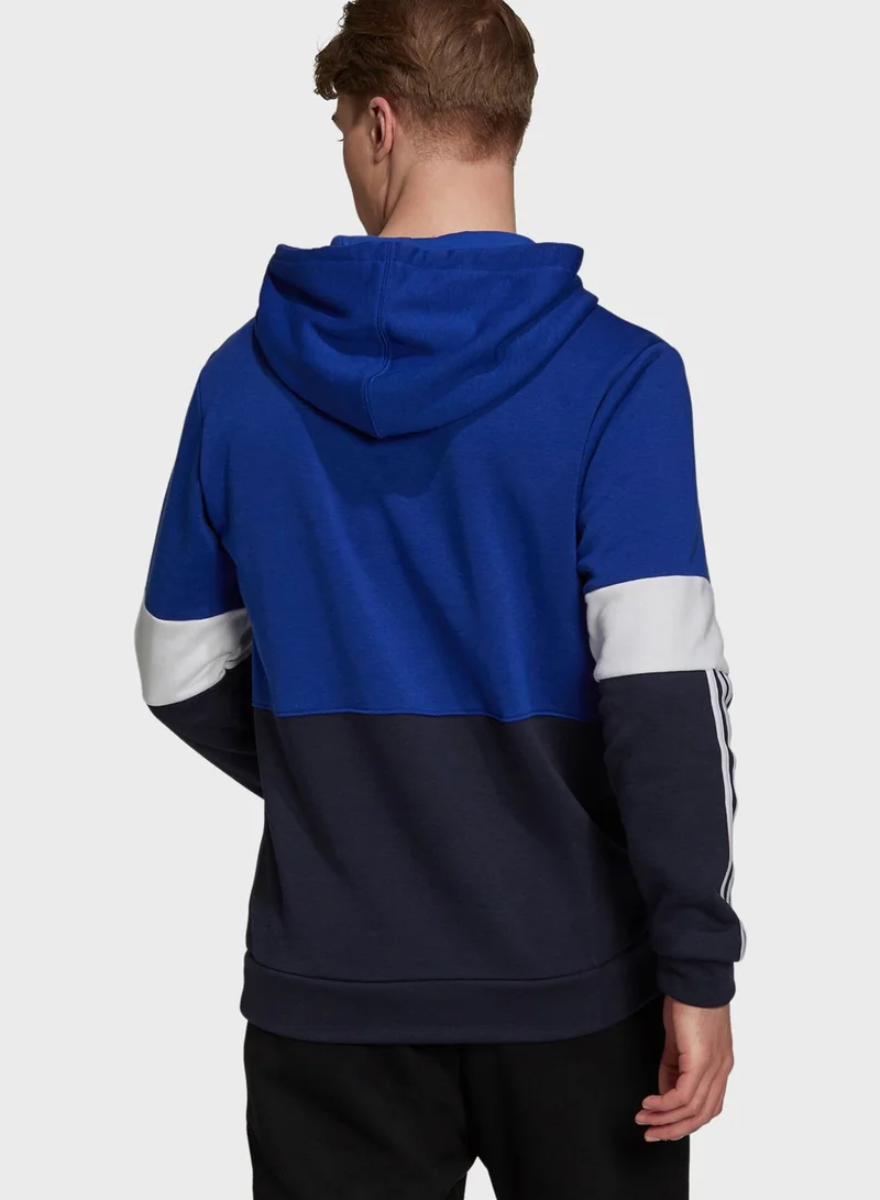 Adidas Colour Block Hoodie