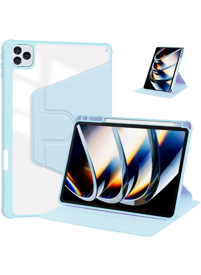 Compatible with Itel Vista Tab 10 / Itel Vista Tab 11 10.1 Inch Case with Pen Holder, 360 Degree Swivel Stand Folio Flip Smart Tablet Cover with Auto Sleep/Wake - Image 1