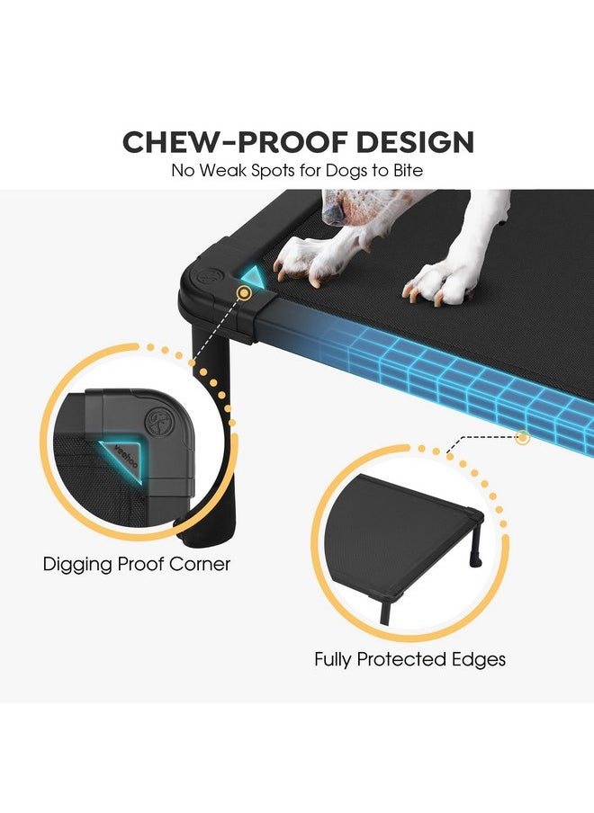 Veehoo Chew Proof Dog Bed, Non Chewable Dog Cots Beds for Large Dogs, Anti-Scratch Durable Dog Hammock Raised Place Bed for Dog Training Platform, Outdoor Cooling Dog Bed Off Ground, CWC2420ACP - pzsku/ZA2898D8B90E0ED6EEC87Z/45/_/1737031381/926ad3d1-538d-47b2-9876-5a40fadc4dd1