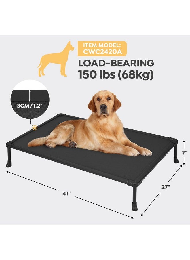 Veehoo Chew Proof Dog Bed, Non Chewable Dog Cots Beds for Large Dogs, Anti-Scratch Durable Dog Hammock Raised Place Bed for Dog Training Platform, Outdoor Cooling Dog Bed Off Ground, CWC2420ACP - pzsku/ZA2898D8B90E0ED6EEC87Z/45/_/1737031383/75c06212-e4b1-4971-a7e9-d6063f851862