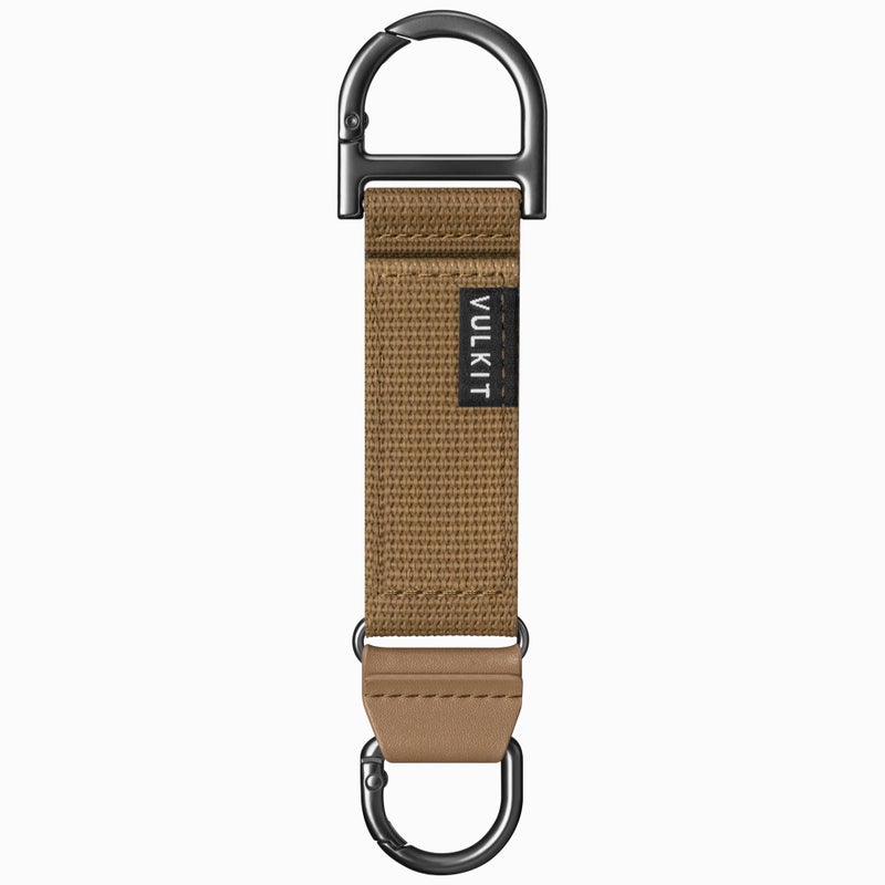 VULKIT Heavy Duty Keychain Durable Nylon Strap for Belt Loop, Molle Pouch, Backpack, Quick Release Key Rings - Image 1