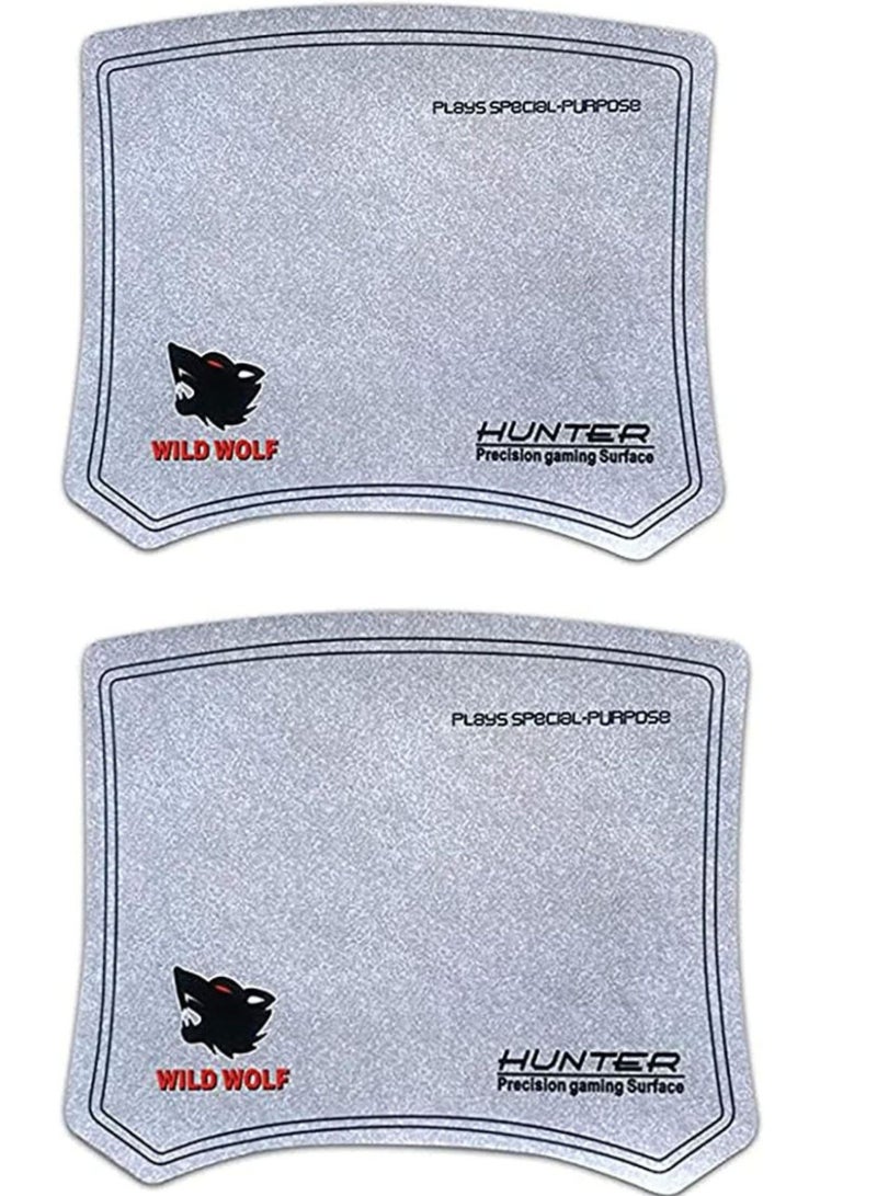 Wild Wolf 2-Piece PC Mouse Pad 30Cm X 25Cm High Sensitivity - Image 1