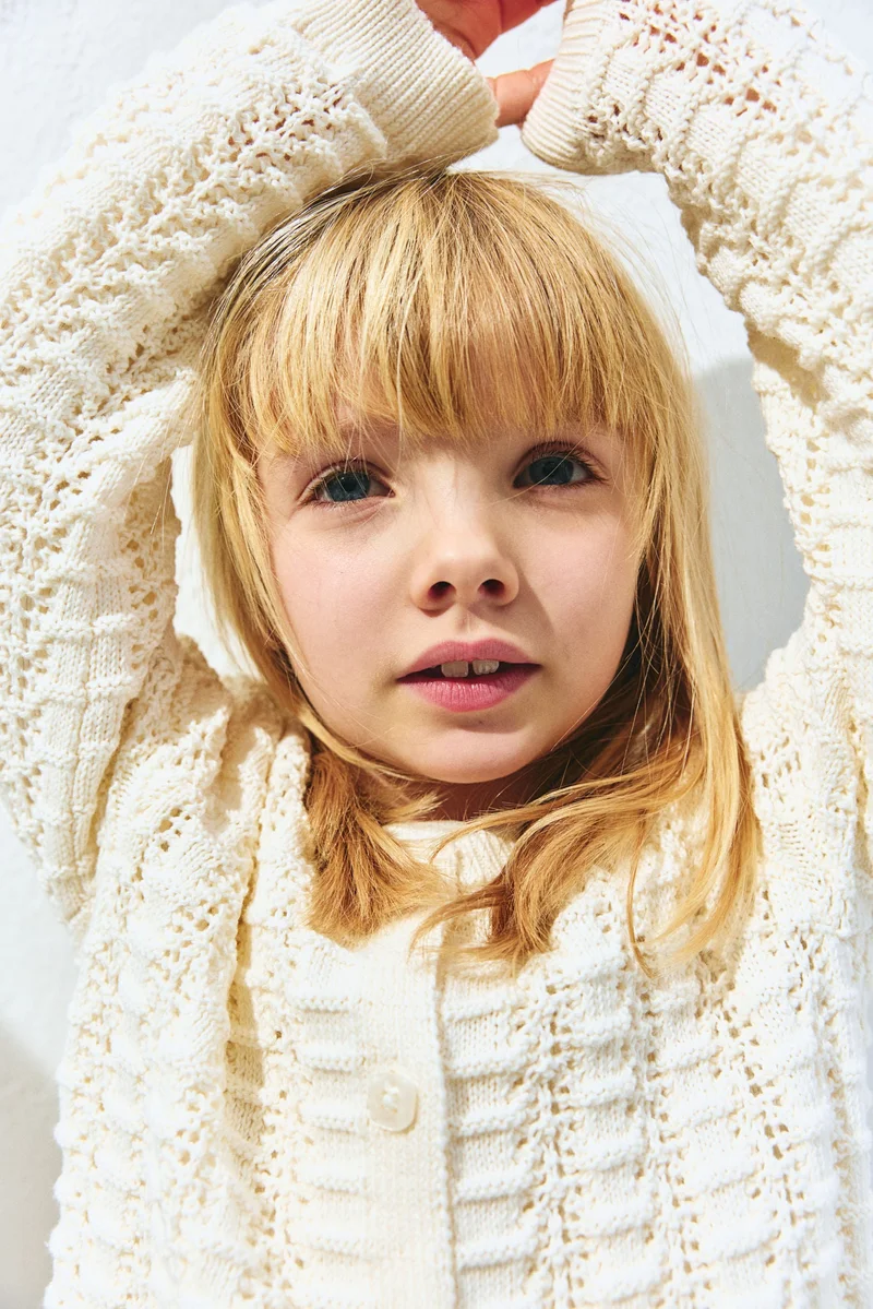 H&M Pointelle-knit cardigan