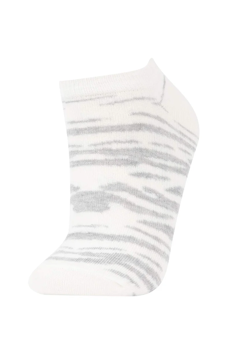 Defacto  Women 3 Pack Cotton Booties Socks for Women | Best Price UAE