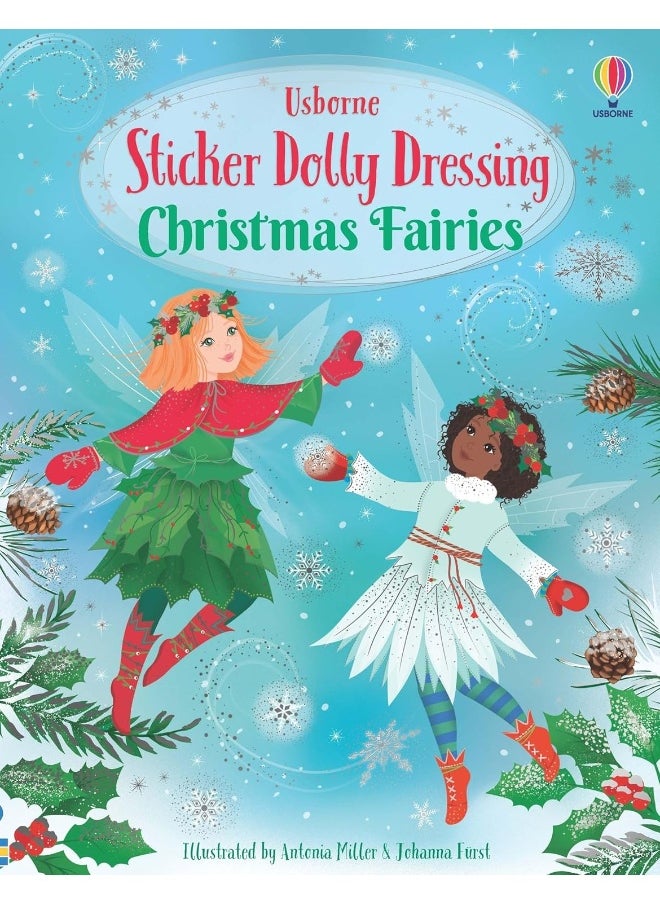 Sticker Dolly Dressing Christmas Fairies 