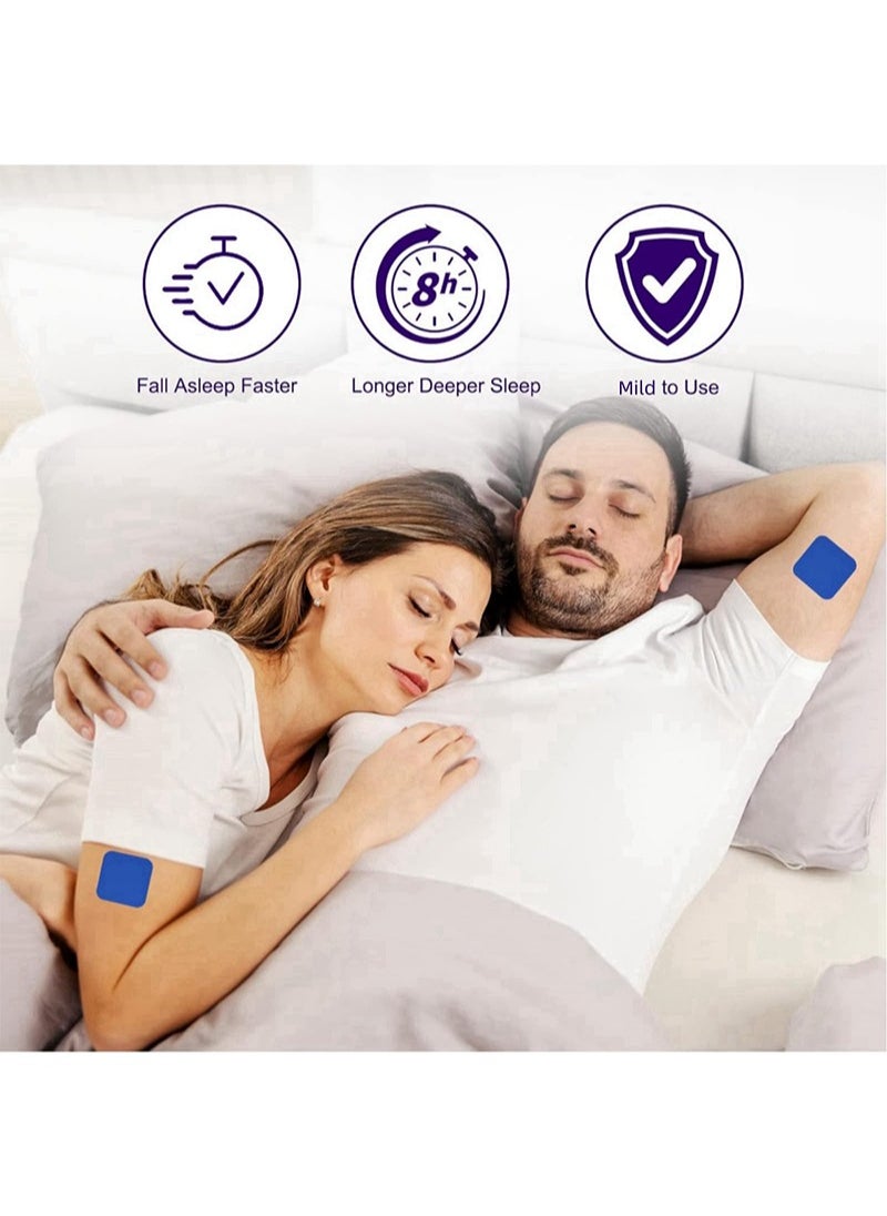 Sefudun - Sleep Patches Sleep Support Patches for Men and Women Sleep Patches for Adults Extra Strength Insomnia Better All Natural Cruelty Free Sleep Aid Alternative 60 Patche - Image 1