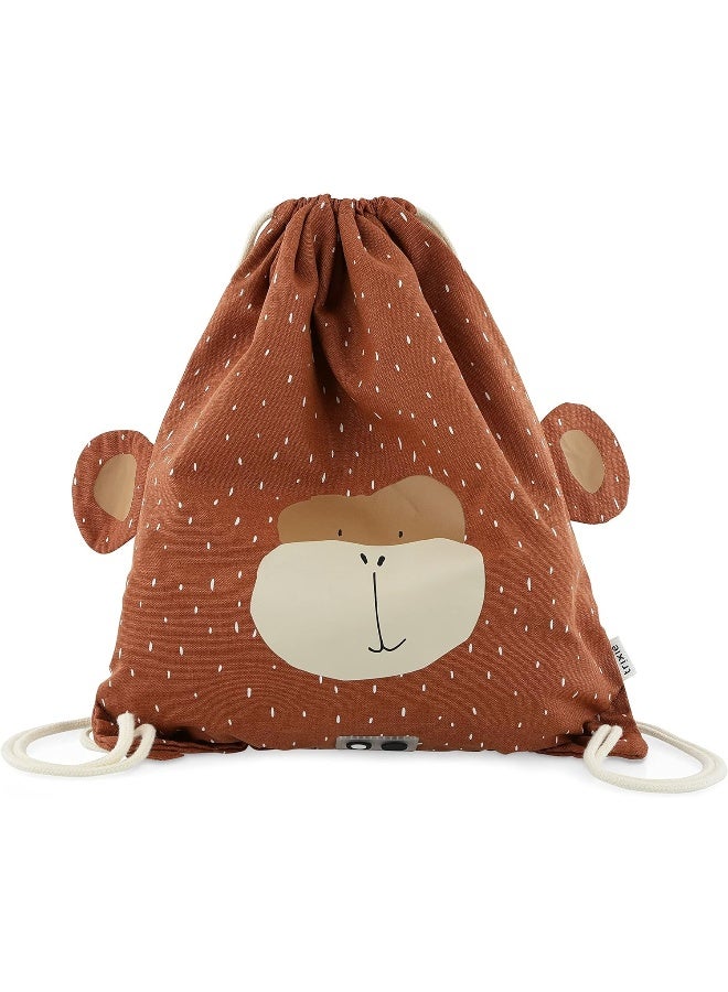 Trixie Mrs. Elephant Drawstring Bag for Kids - Image 2