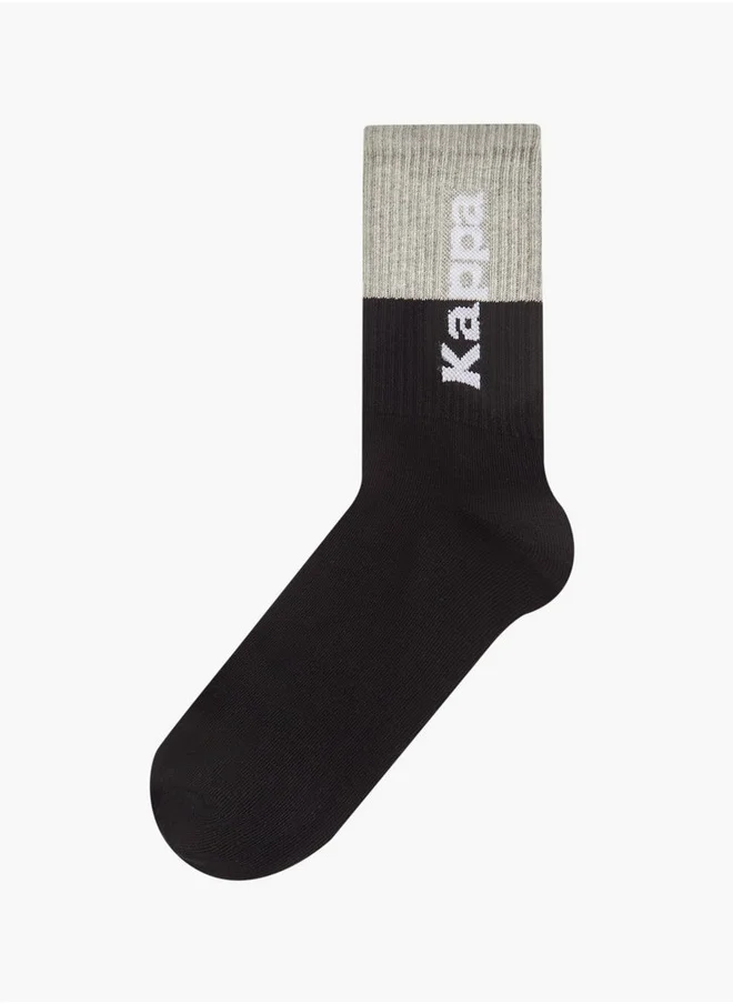كابا Textured Non Terry Crew Length Socks - Set of 3