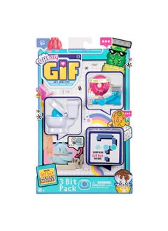 Oonies OH! MY GIF, Working Out Doughby Pack - Includes 3 Funny GIFS Brought to Life, Multicolor, Model Number: 24119  - Image 1