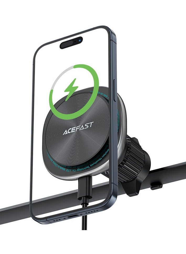 ACEFAST D41 magnetic wireless charging car holder. - Image 2
