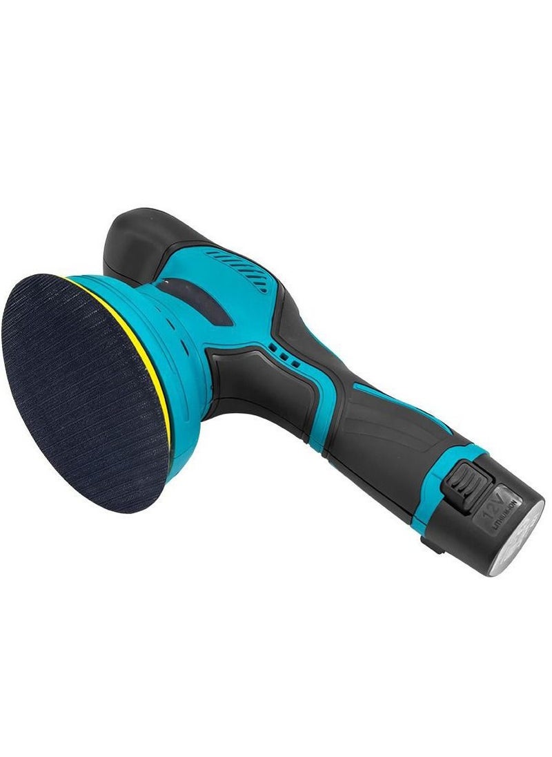 Cordless Polisher for Car Detailing with 2pcs DC 18V 1500mAh Batteries & Charger Cordless Car Buffer Polisher Variable Speeds Portable Sander for Car Waxing/Buffing/Scratch Repairing