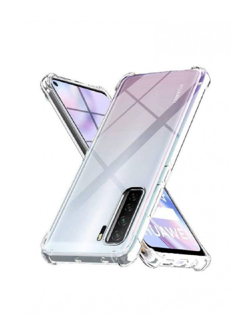 vesus CLEAR BUMPER FULL BODY ANTI-SHOCK CLEAR TPU CASE COVER FOR HUAWEI NOVA 7 5G - Image 1