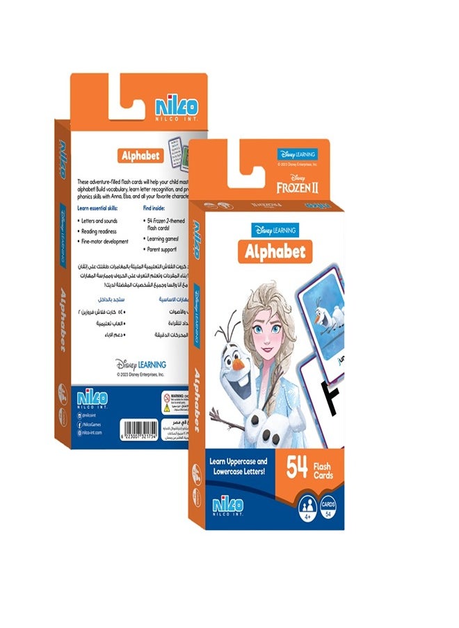 nilco Nilco - Disney Flash card Frozen 2 alphabet  - 321754 