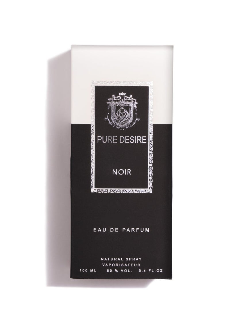 Coolife Pure Desire Noir Eau De Parfum, Long Lasting, Men ,100ML - Image 2