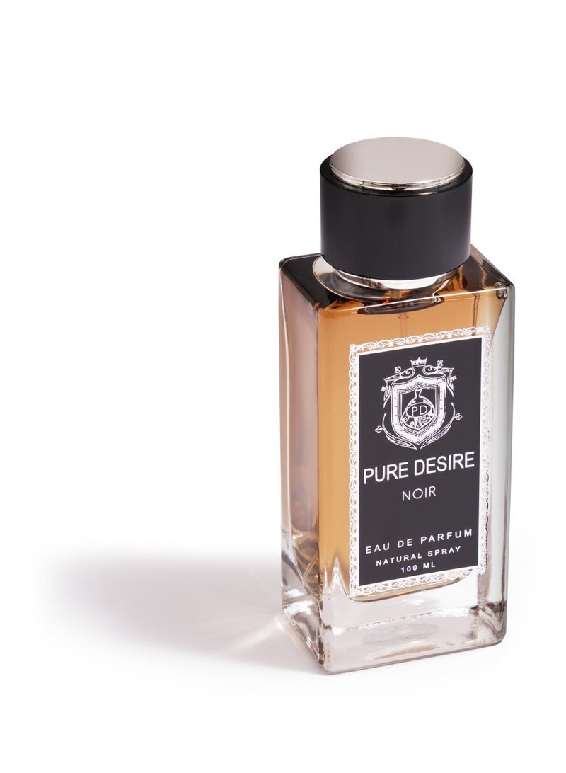 Coolife Pure Desire Noir Eau De Parfum, Long Lasting, Men ,100ML - Image 3