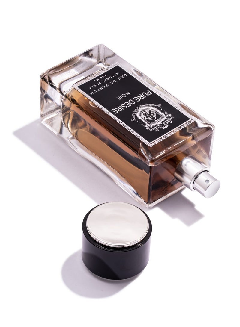Coolife Pure Desire Noir Eau De Parfum, Long Lasting, Men ,100ML - Image 4