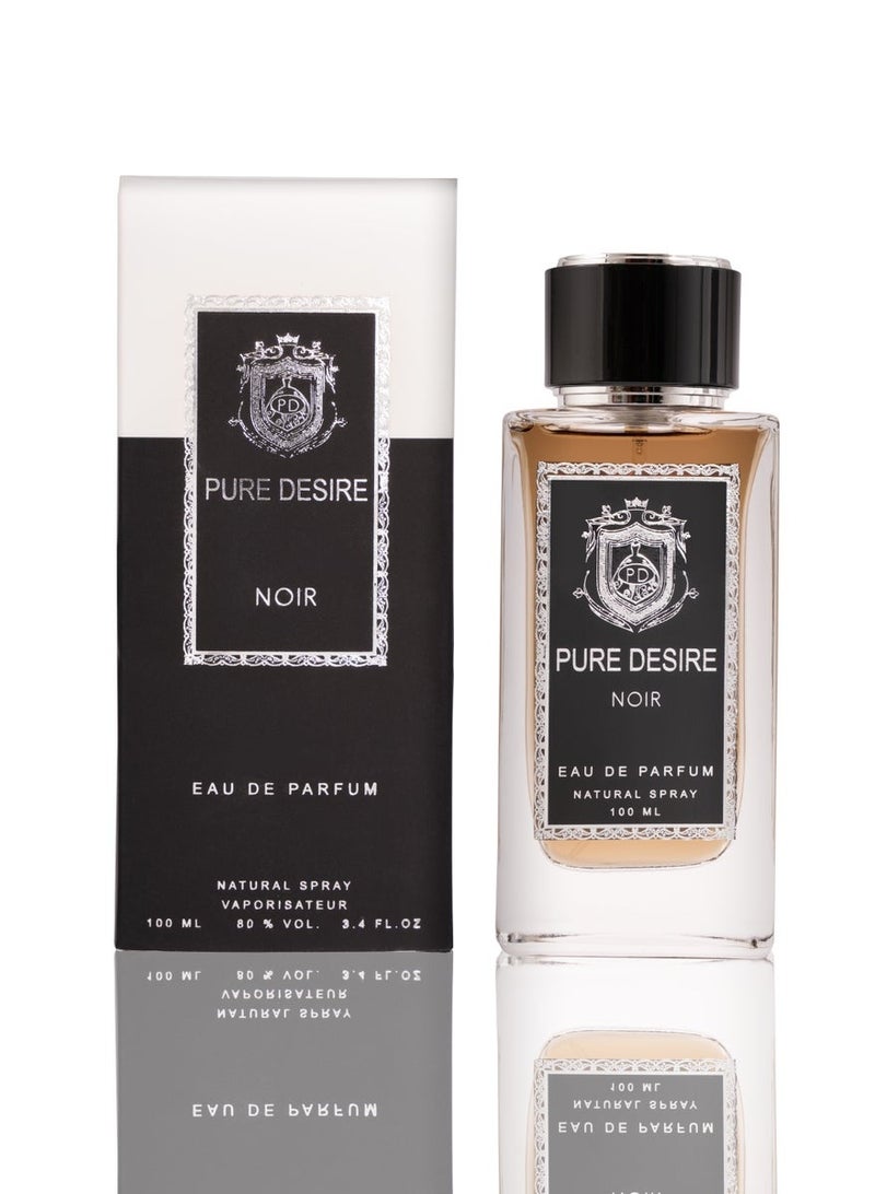Coolife Pure Desire Noir Eau De Parfum, Long Lasting, Men ,100ML - Image 5