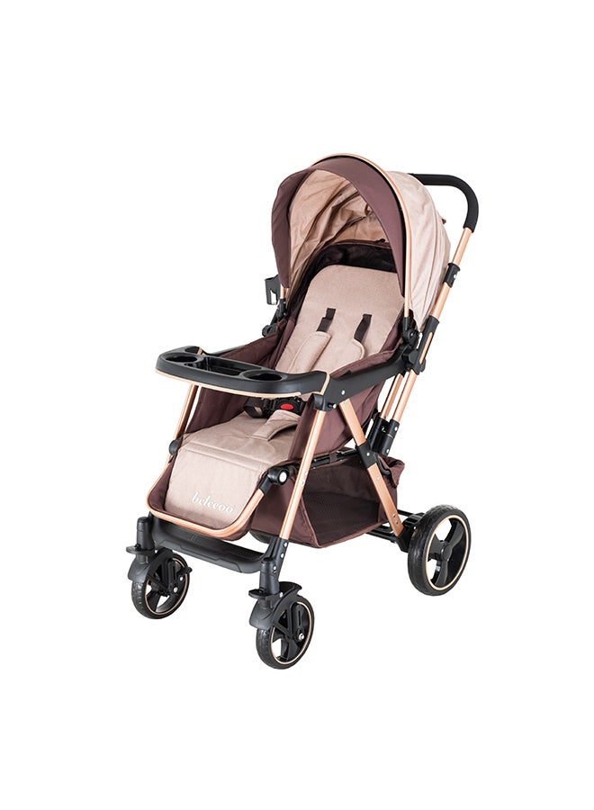 belecoo 3 Khaki - City Stroller - Image 1