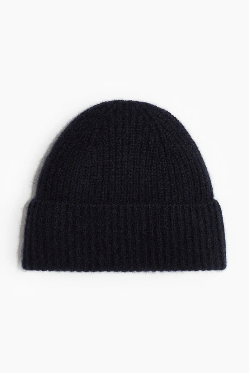 H&M Rib-Knit Cashmere Hat
