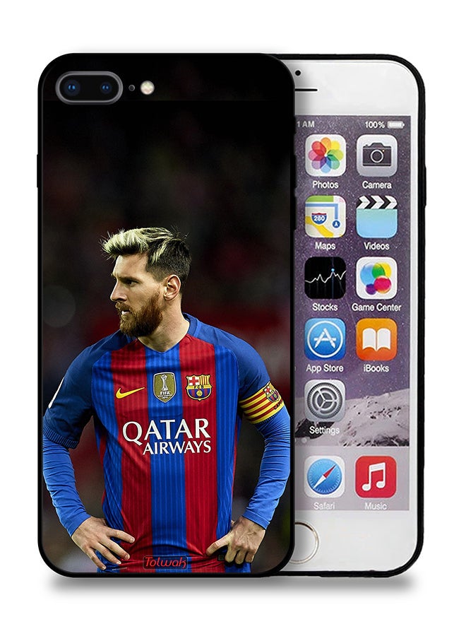 Tolwak Apple iPhone 8 Plus Protective Case Messi Barcelona - Image 1
