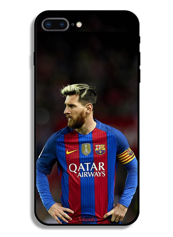Tolwak Apple iPhone 8 Plus Protective Case Messi Barcelona - Image 2