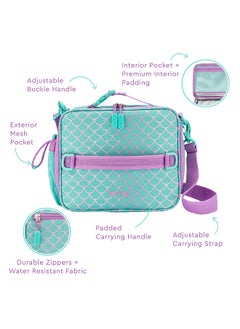 Bentgo Kids Prints Lunchbag - Mermaid  - Image 3