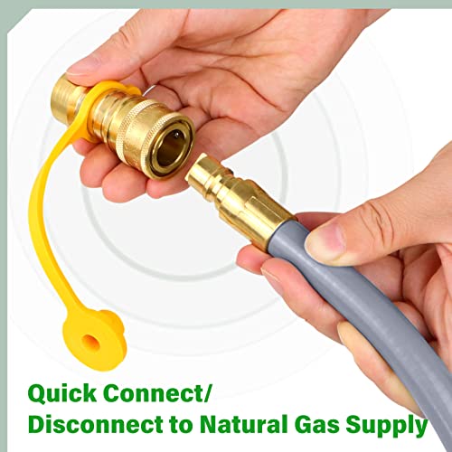 Miumoon Upgraded 8216842R04 Natural Gas Conversion Kit, Compatible with Char-Broil Commercial and Signature Series Dual Fuel Grills (2020 and Newer), Converts Propane to Natural Gas - Image 3