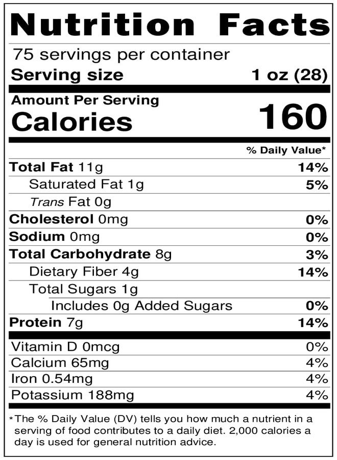 We Got Nuts Peanuts Dry Roasted Unsalted, Blanched, 5 Pound Bulk Bag - We Got Nuts, - Image 2