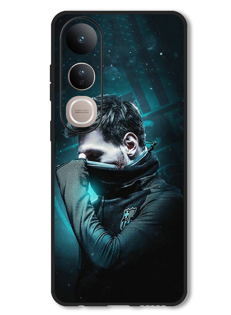 Theodor Case Compatible with Vivo V50 Lite Protection Shockproof Bumper Cover Messi (5) - Image 1