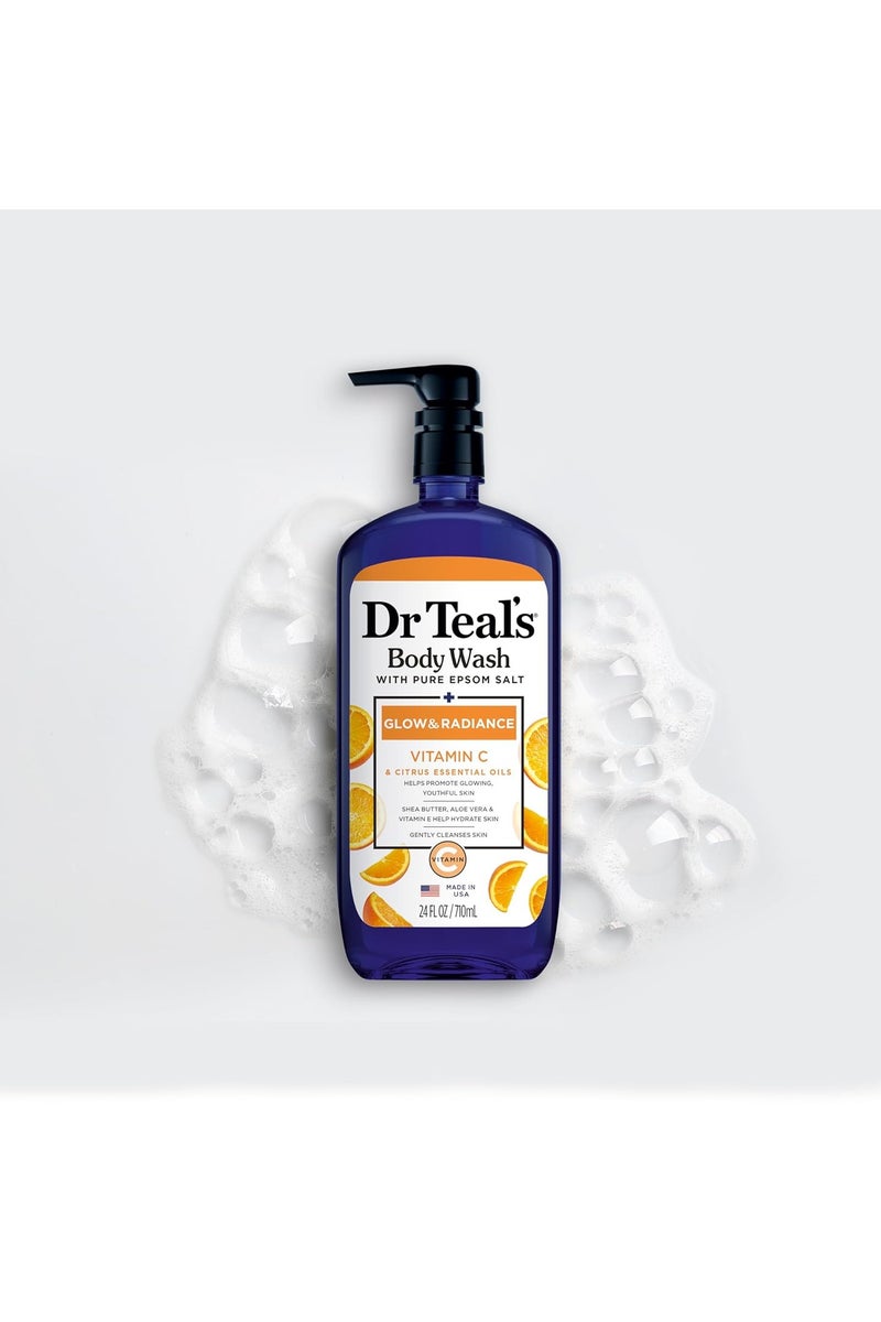 Dr Teal's Epsom Salt Body Wash - Vitamin C And  Citrus Oils - Image 4