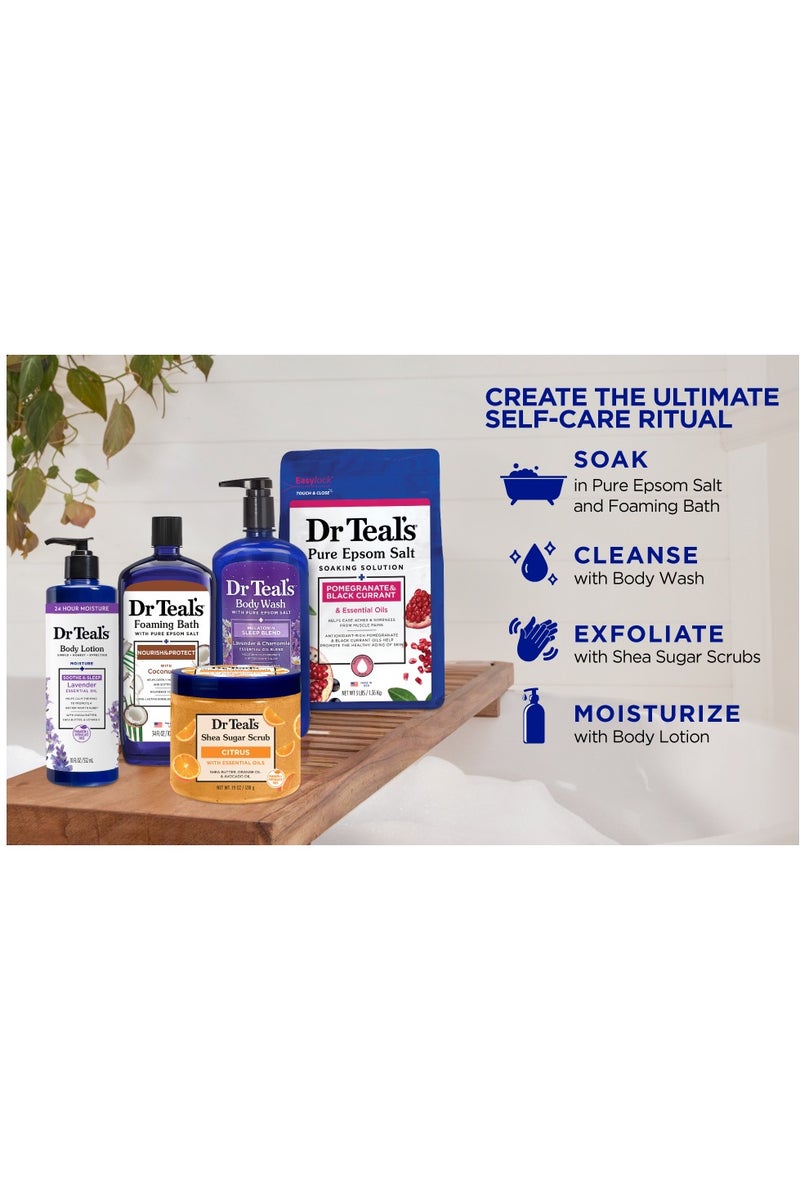 Dr Teal's Epsom Salt Body Wash - Vitamin C And  Citrus Oils - Image 5
