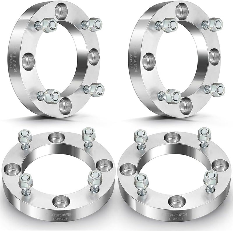 ECCPP 4PCS 1 inch 4 Lug Wheel Spacers 4x137mm to 4x137mm fits for Bayou 300 400 for Mule 500 100 500 520 550 600 for Brute Force 650 - Image 1