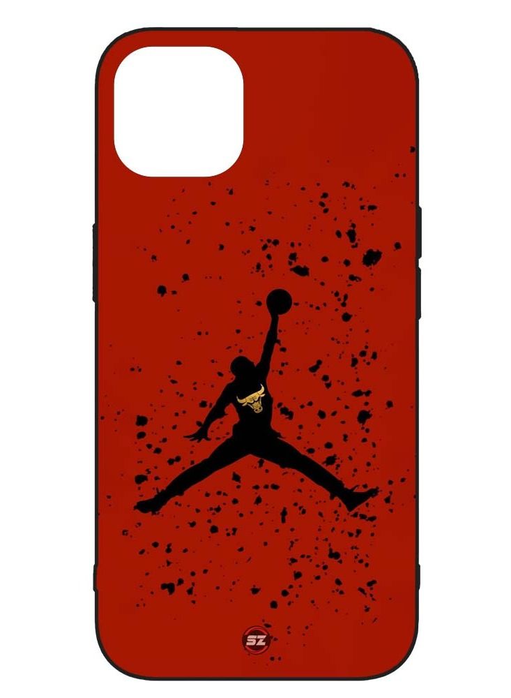 Protective Printed Mobile Cover Fashion Sports Air Jordan Basketball For Apple iPhone 13 Pro