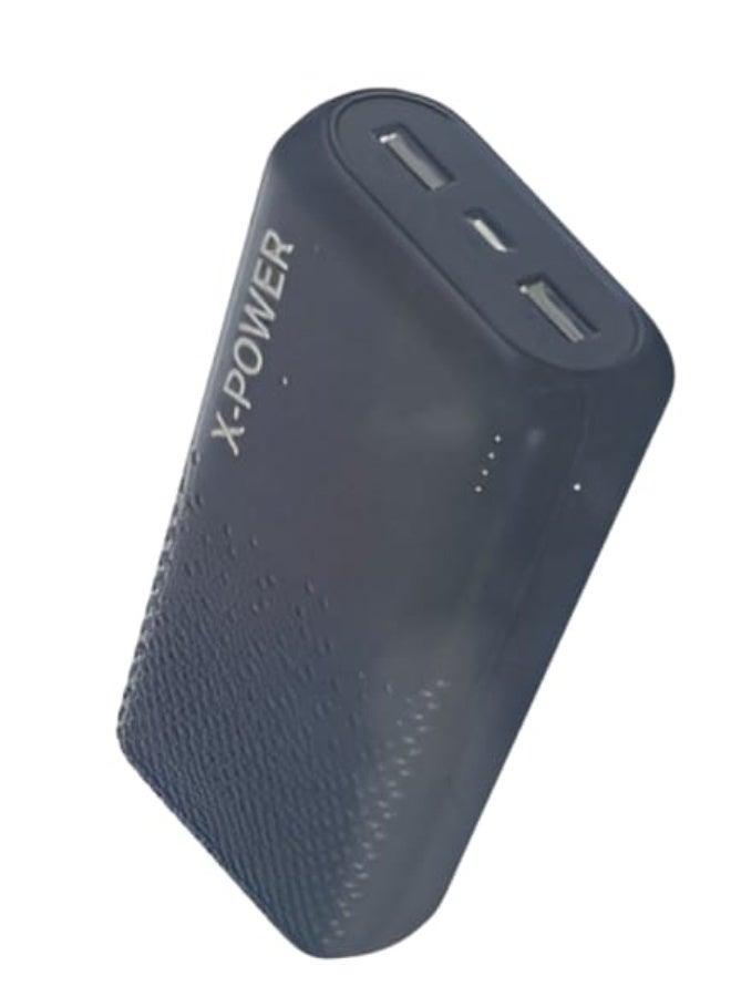 بنك طاقة X-POWER XP-11 فائق السرعة بقوة 22.5 واط وسعة 20000 مللي أمبير في الساعة مع مخرج ثلاثي وشاشة عرض LED للطاقة