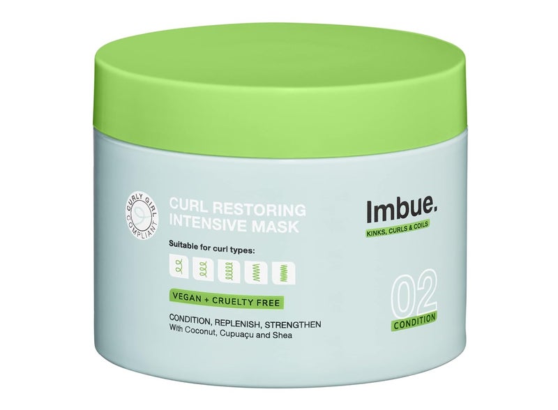 Imbue Curl Hair Conditioner 300ml  ProteinRich Repairing Vegan Suitable for 3a4c Curls Smooths and Strengthens