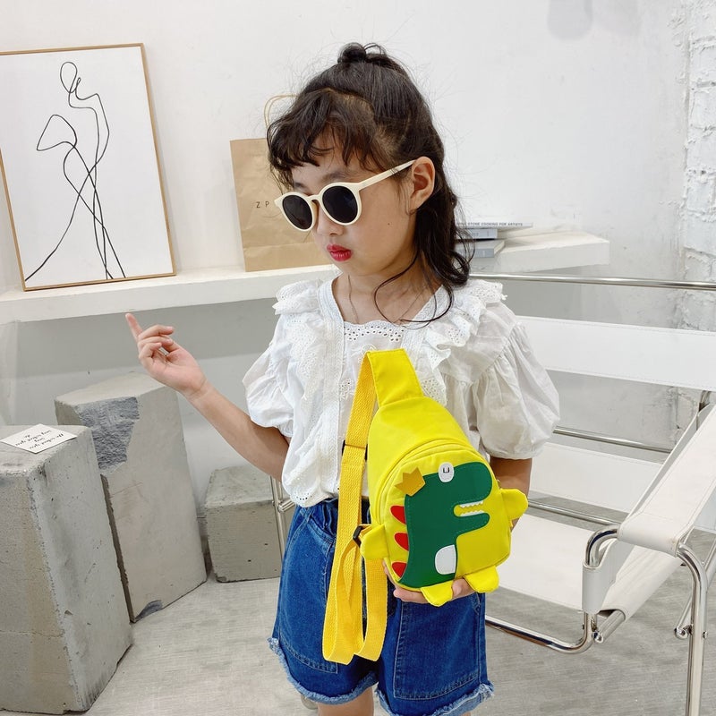Kids Nylon Dinosaur Crossbody Bag - Image 1
