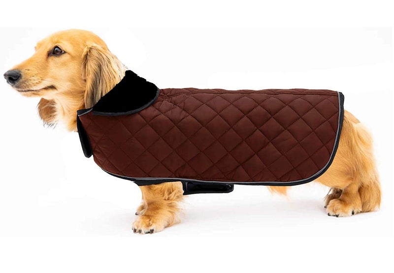 Petslover Dog Coats - Cold Weather Dog Jacke -Coat Sweater Hoodie Outwear Apparel, Pockets, Rain/Water Resistant, Adjustable Drawstring - Image 1