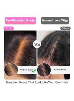 Vlliyava Vlliyava Bob Wig Human Hair for Women, 13x4 Pre-Plucked HD Transparent Lace Front Wigs,180% Density Short Straight Black Bob Wigs (14inch)  - Image 5