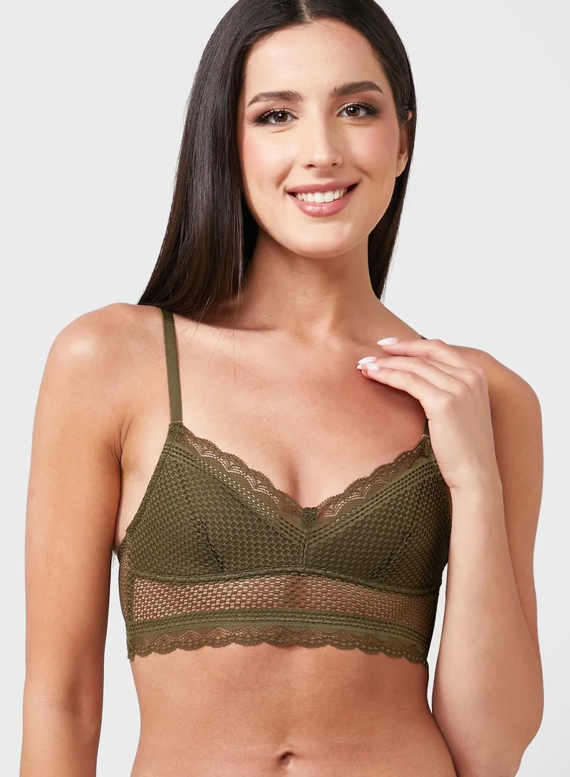 ELLA Lace Detail Bralette